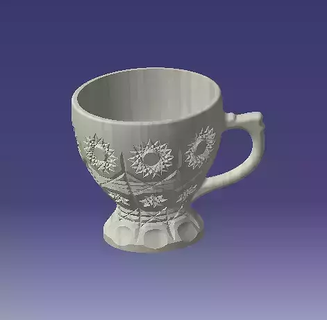 pk cup for print or produce