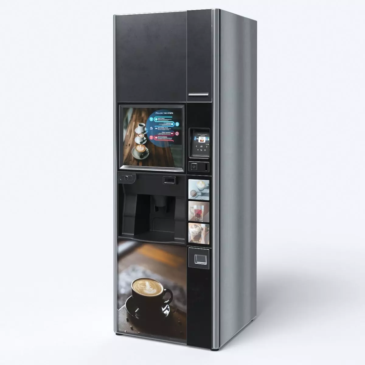 Vending machine 3D model_0
