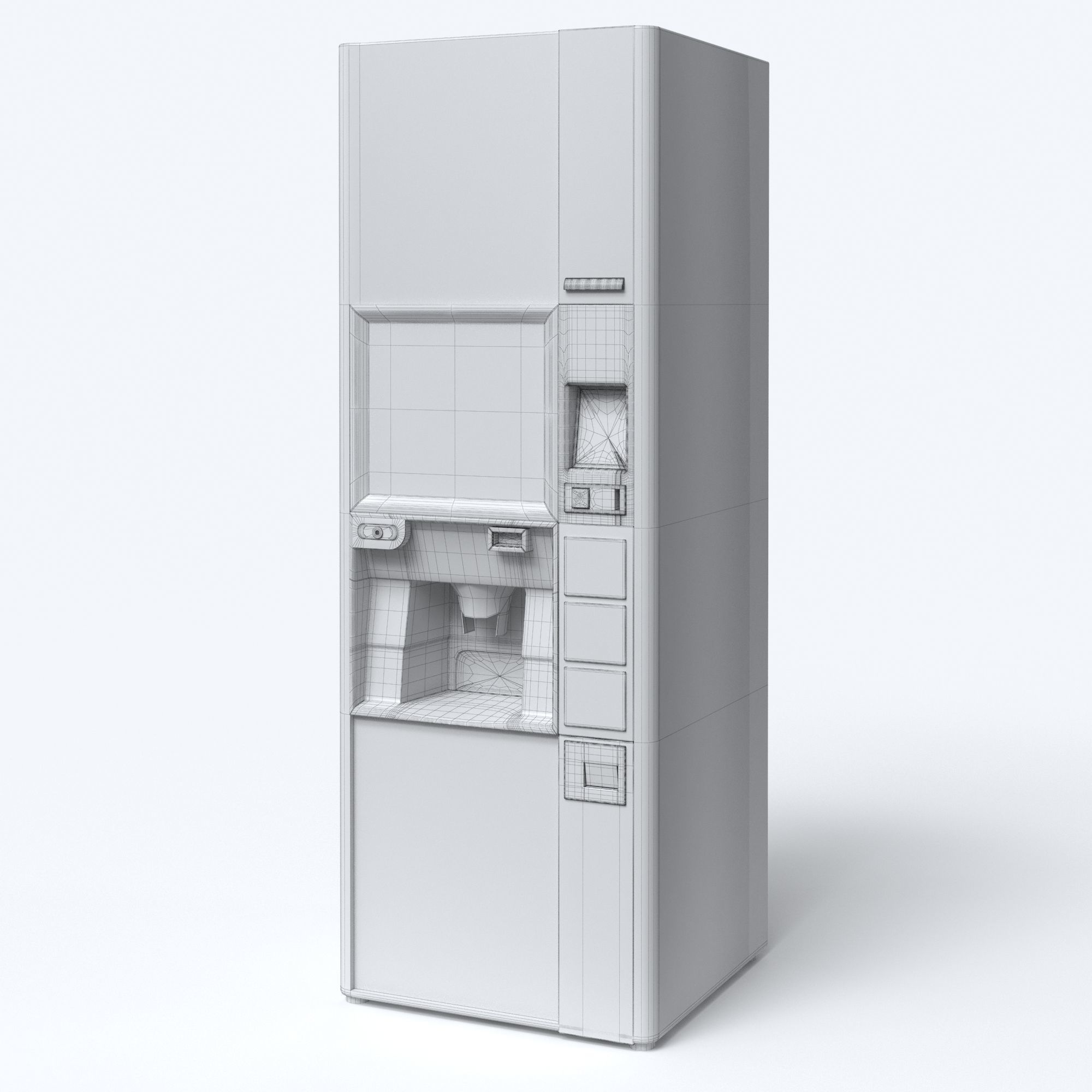 Vending machine 3D model_1