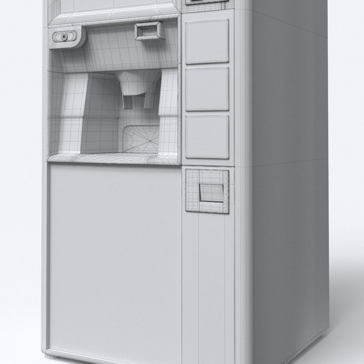 Vending machine 3D model_4