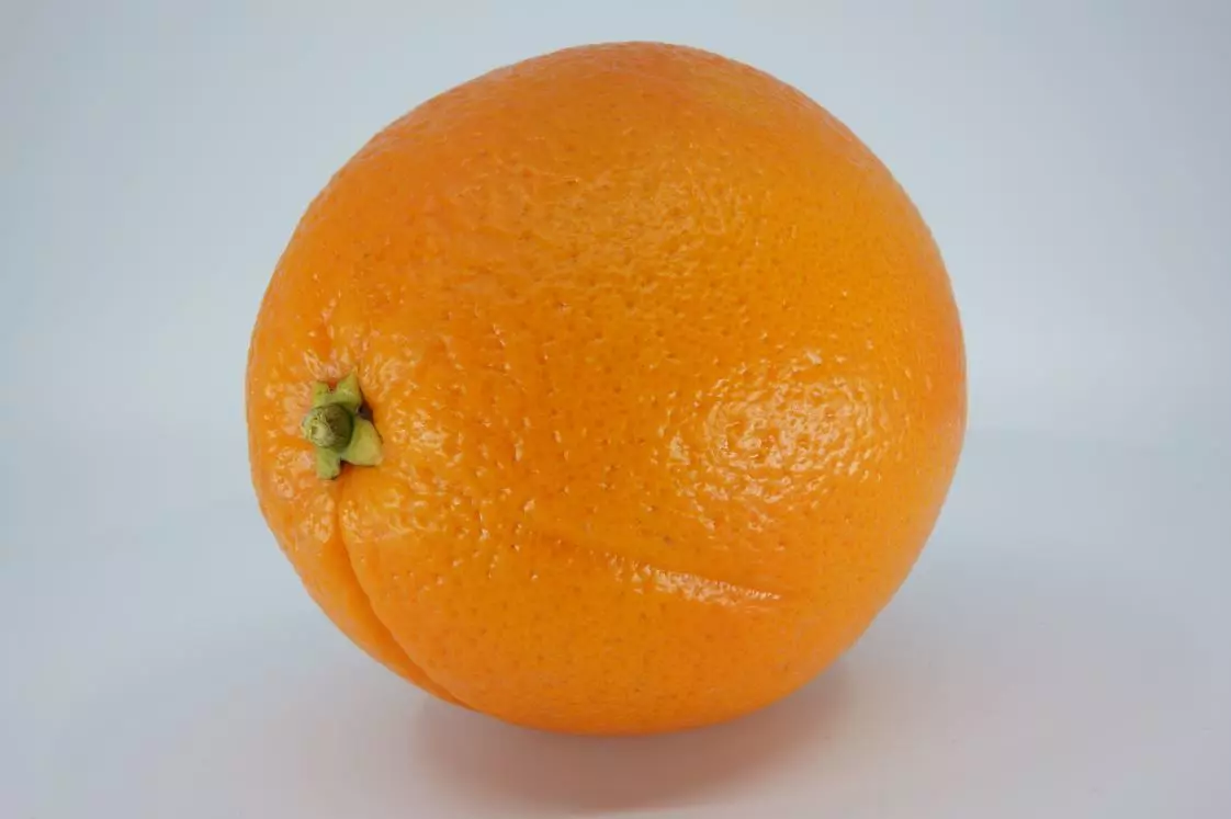 Realistic - Orange fruit Low-poly 3D model_0