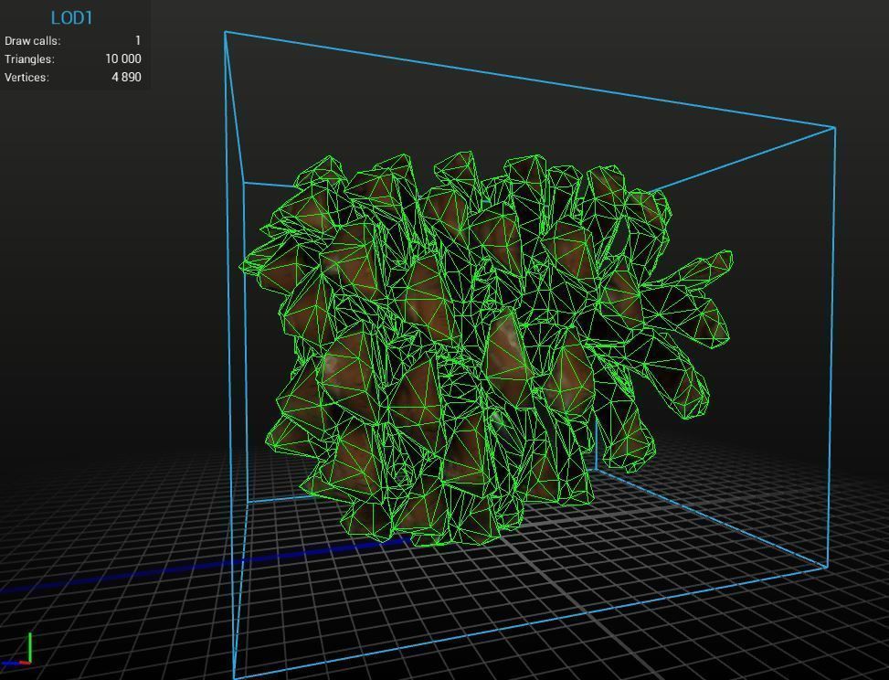 Realistic - Pine Cone Low-poly 3D model_7