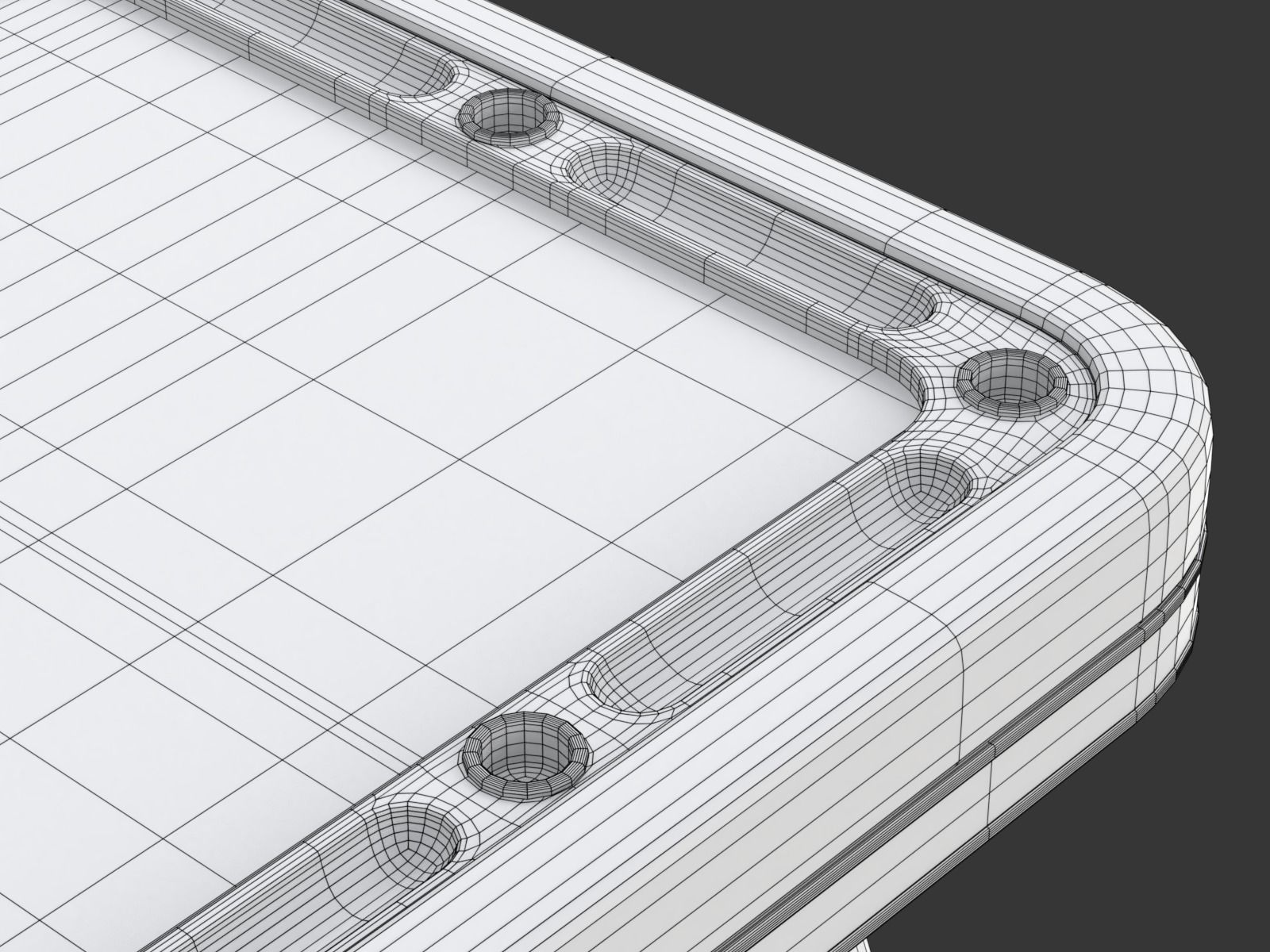 American and European Roulette Table 3D model_48