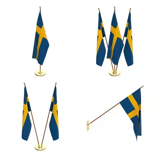 Sweeden Flag Pack