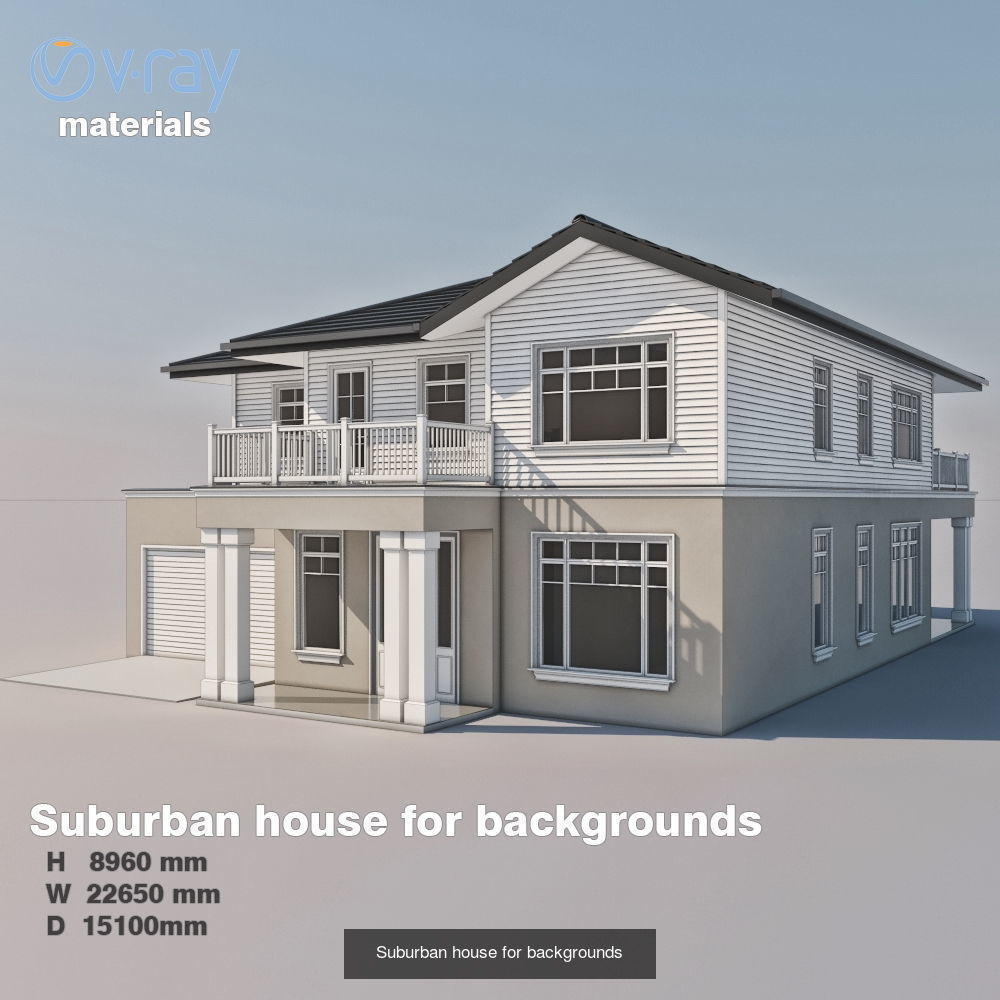 Exterior bundle 3D Model Collection_5