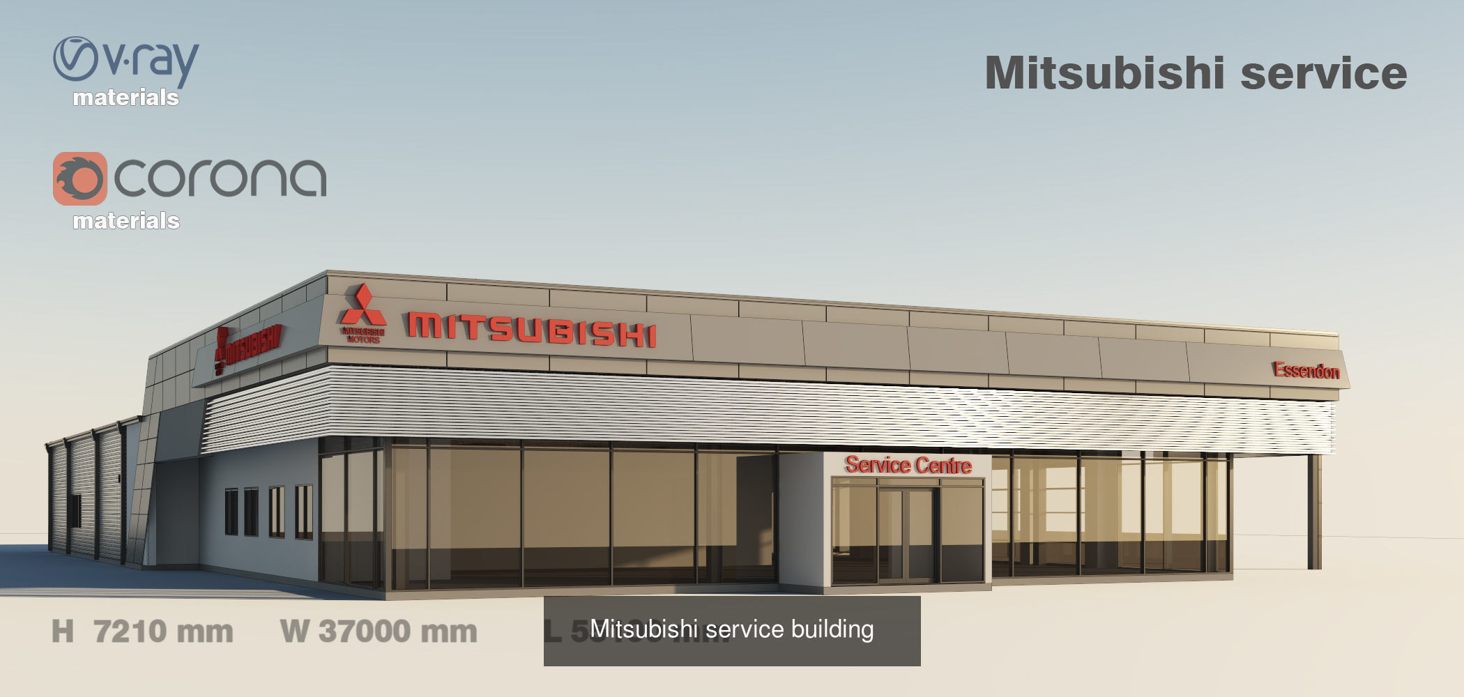 Exterior bundle 3D Model Collection_4