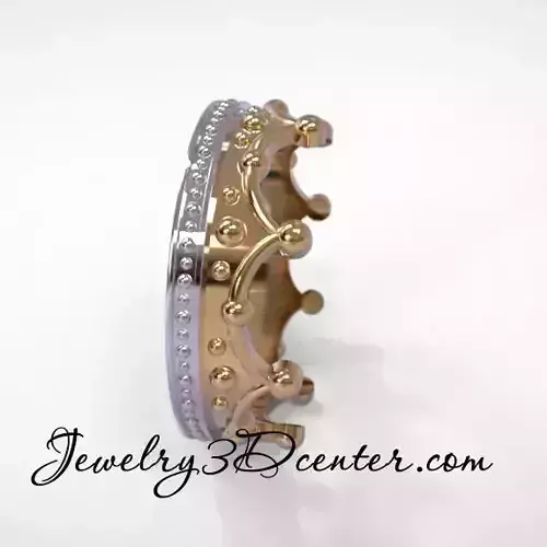 Wedding ring crown obr 207