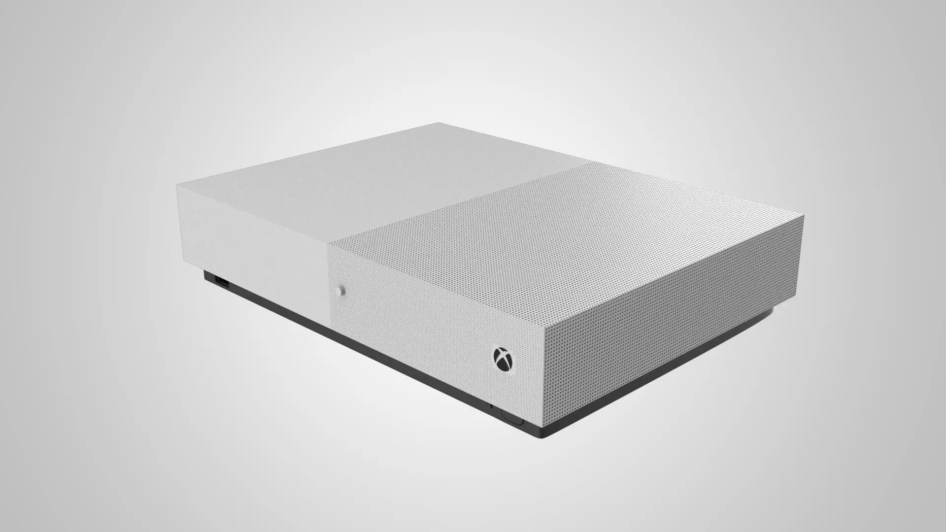 Xbox One S Digital 3D model_0