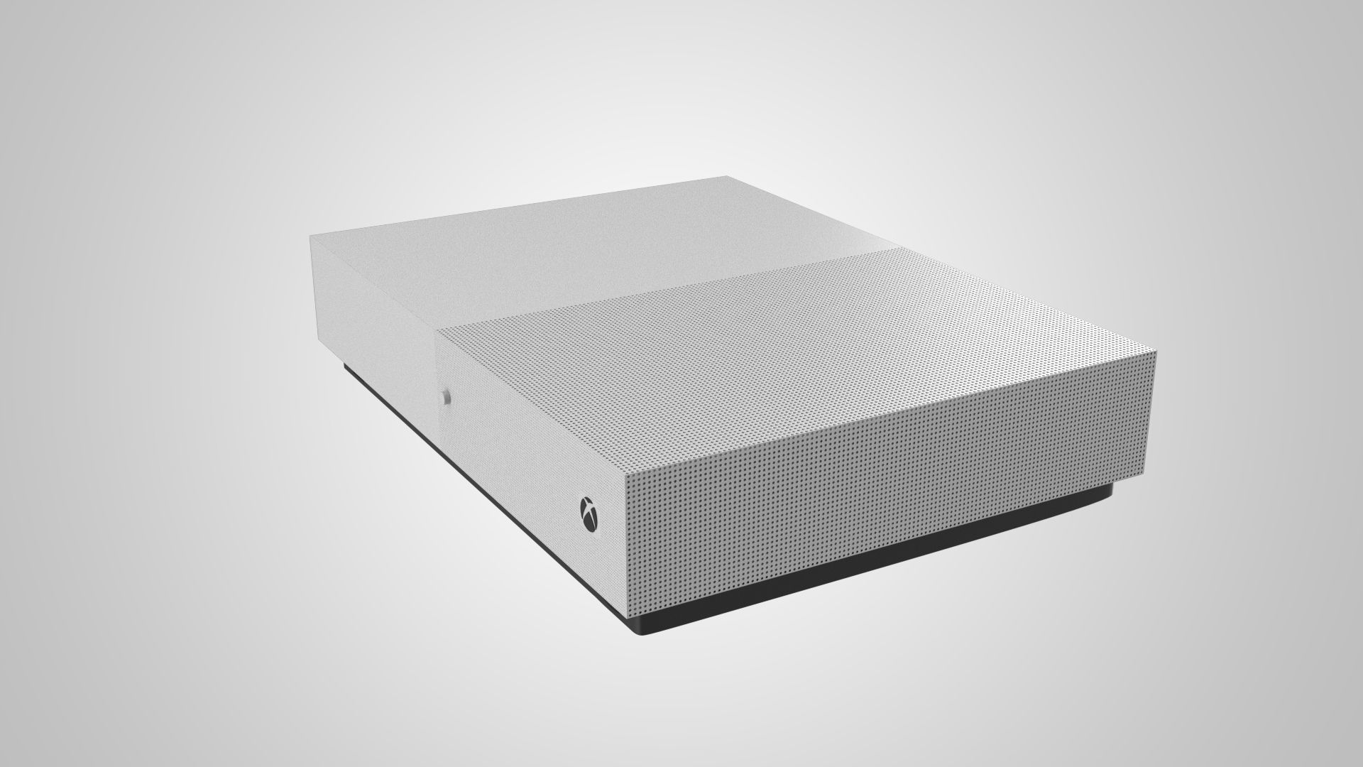 Xbox One S Digital 3D model_17