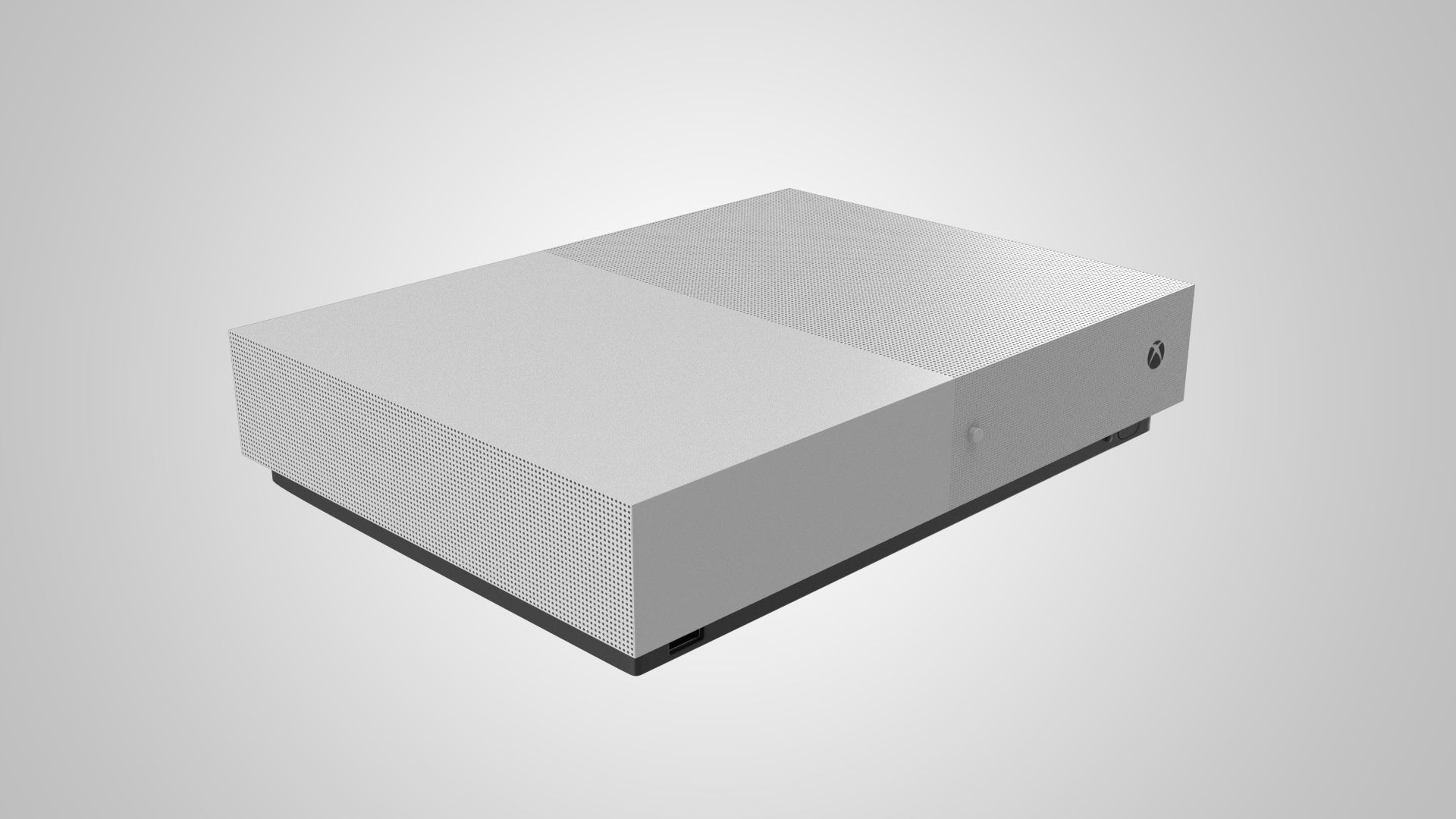 Xbox One S Digital 3D model_22