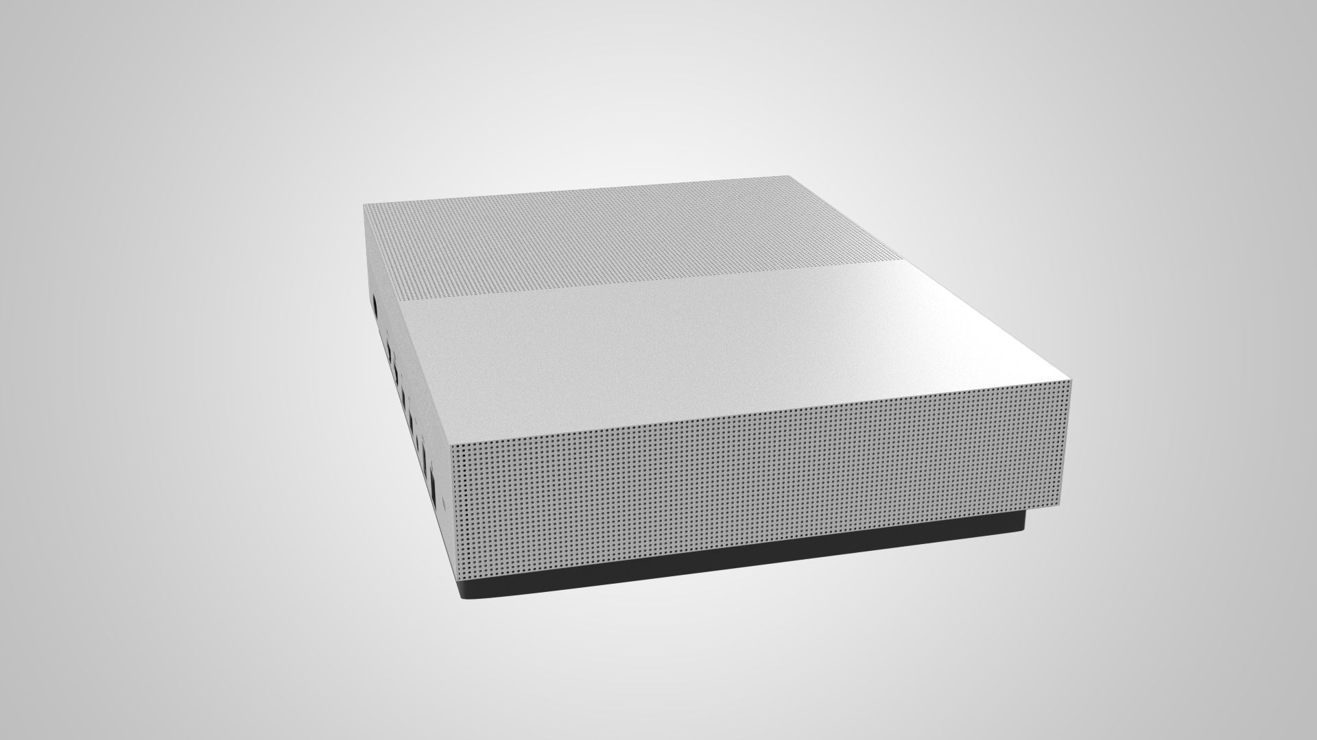 Xbox One S Digital 3D model_3
