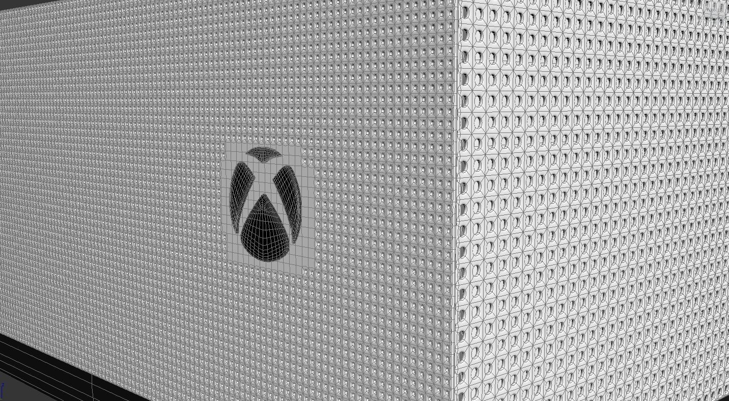 Xbox One S Digital 3D model_32