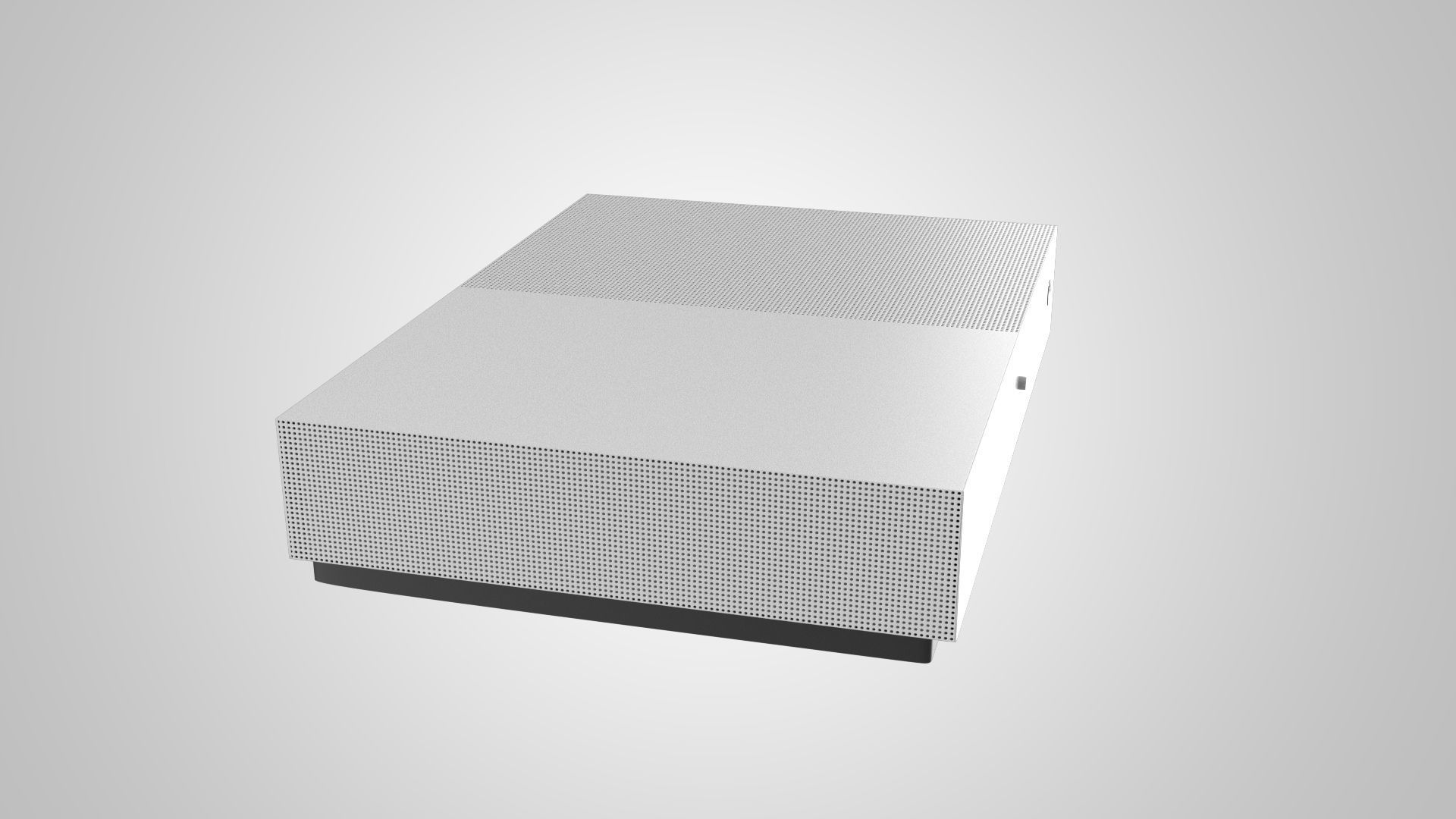 Xbox One S Digital 3D model_24