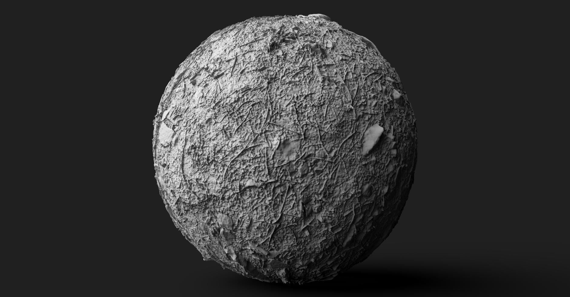 PBR Scanned Rocky Forest Ground Texture_1