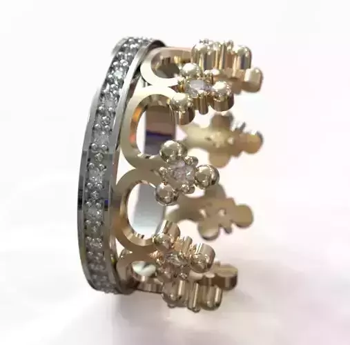 Wedding ring crown obr 210