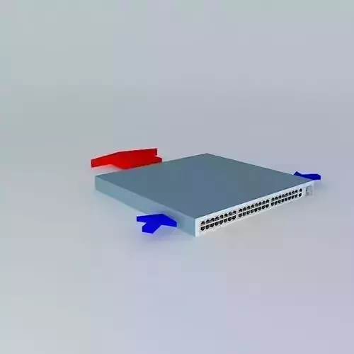 Cisco Catalyst 4948 Switch 3D model