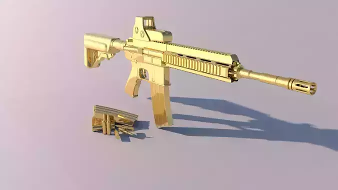 Golden Weapon - HK 416