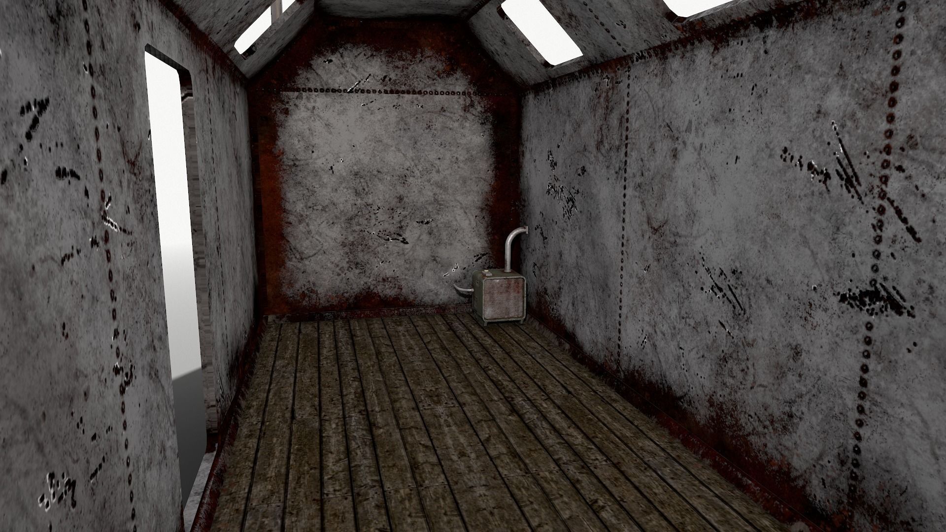 Military Kung Low-poly 3D model_13