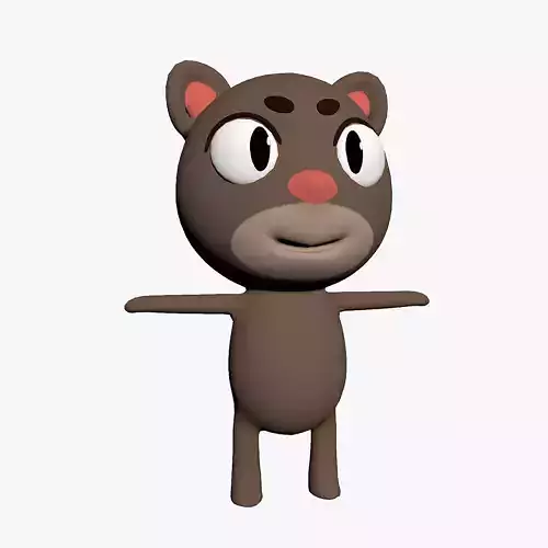 Cartoon Cat Character