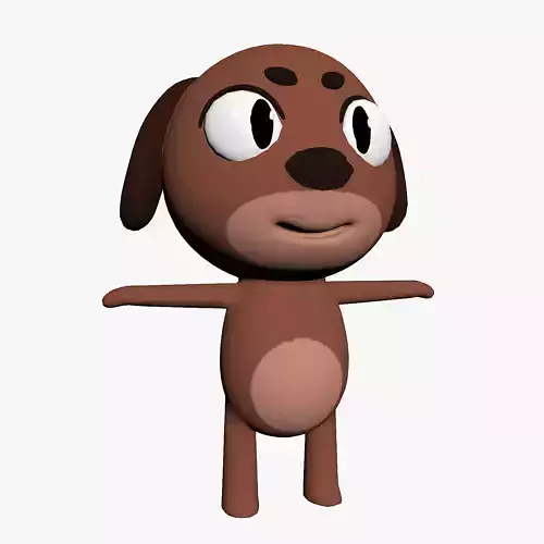 Cartoon Dog Character