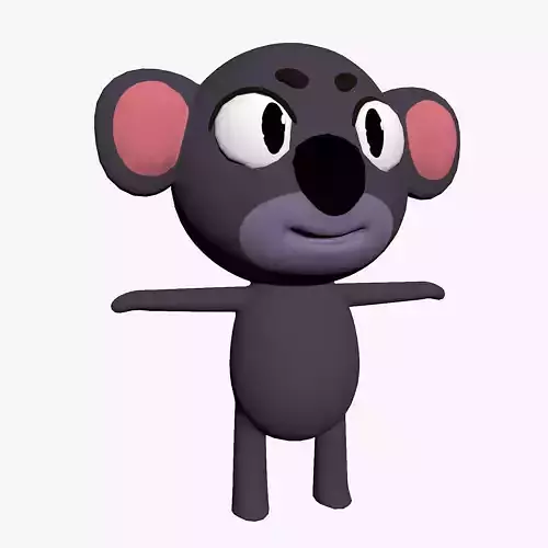 Cartoon Koala Character