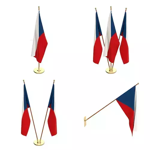 Czech Republic Flag Pack