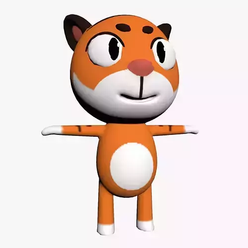 Cartoon Tiger Character