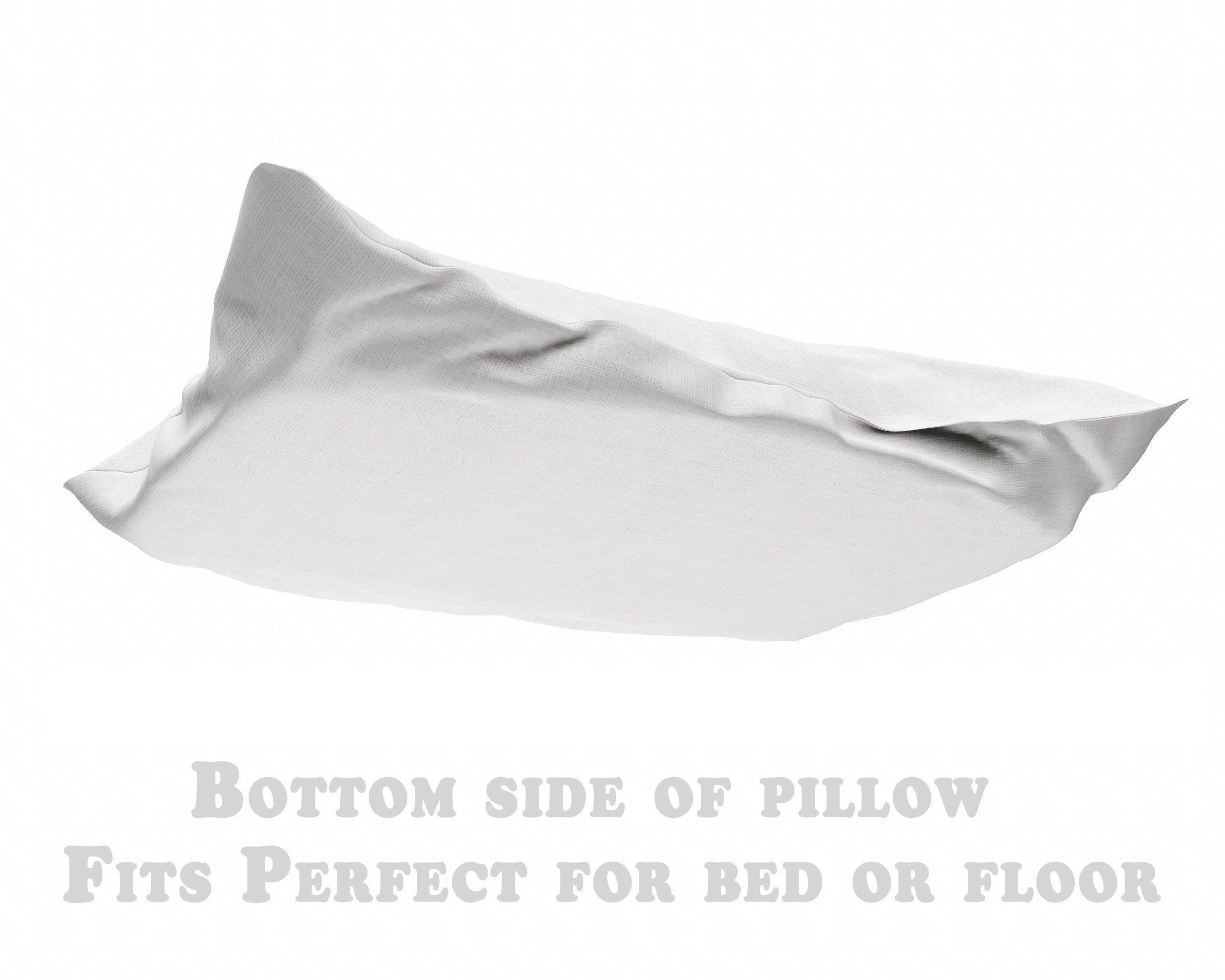 Solid Pillow 11 Low-poly 3D model_2