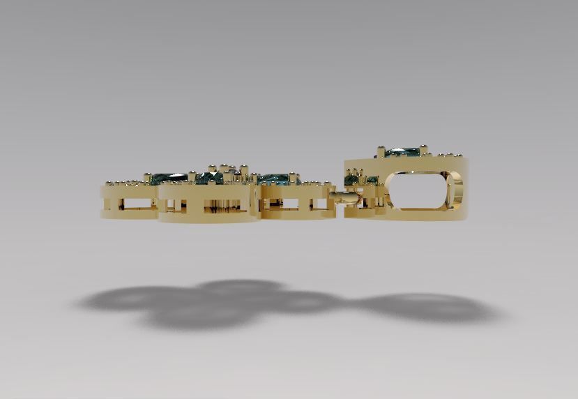 Pendant 103 3D print model_3