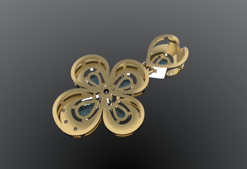 Pendant 103 3D print model_4