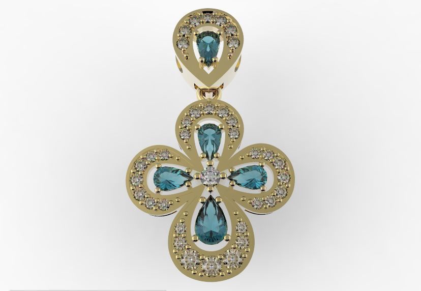 Pendant 103 3D print model_1