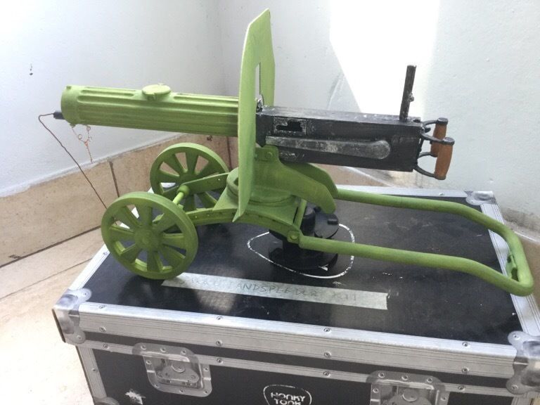 Maxim M1910 machine gun scale model 3D print model_6