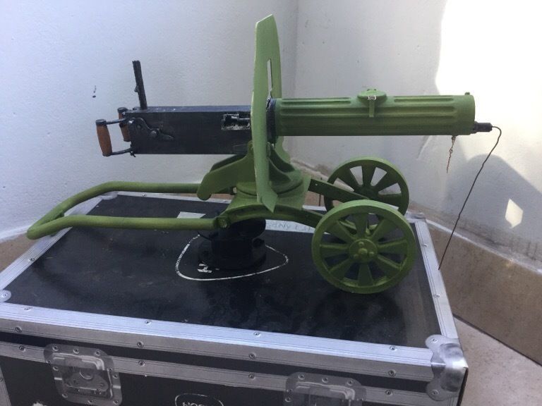 Maxim M1910 machine gun scale model 3D print model_5
