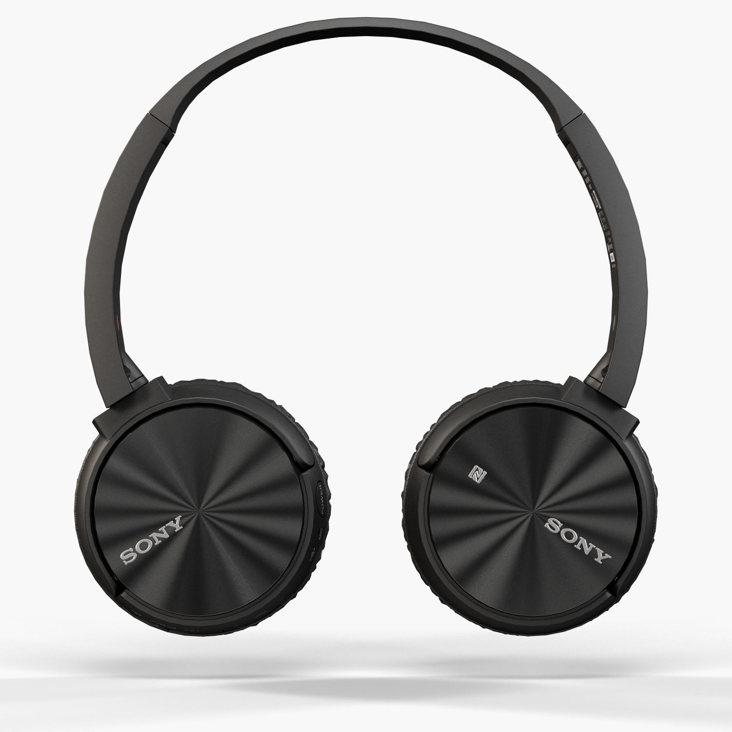 Sony MDR-ZX330BT headphones Low-poly 3D model_7