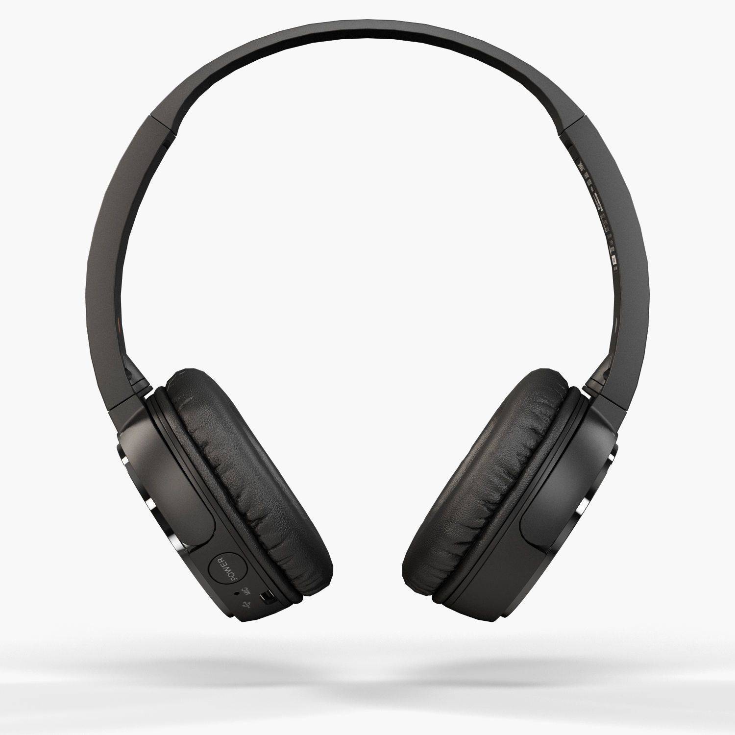 Sony MDR-ZX330BT headphones Low-poly 3D model_11