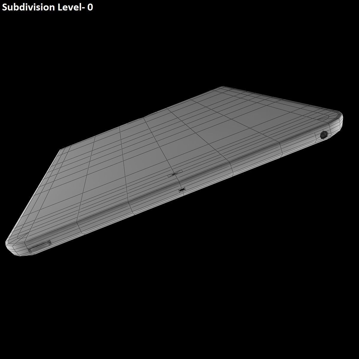 Apple iPad Air and Mini 2 Silver Space gray 3D model_24