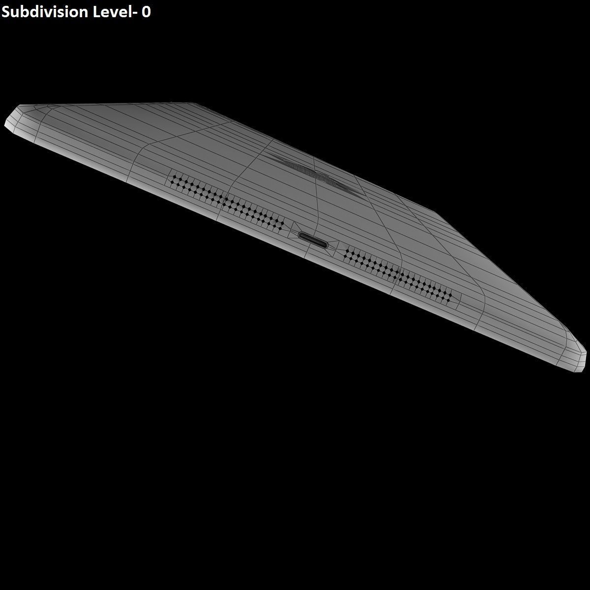 Apple iPad Air and Mini 2 Silver Space gray 3D model_26