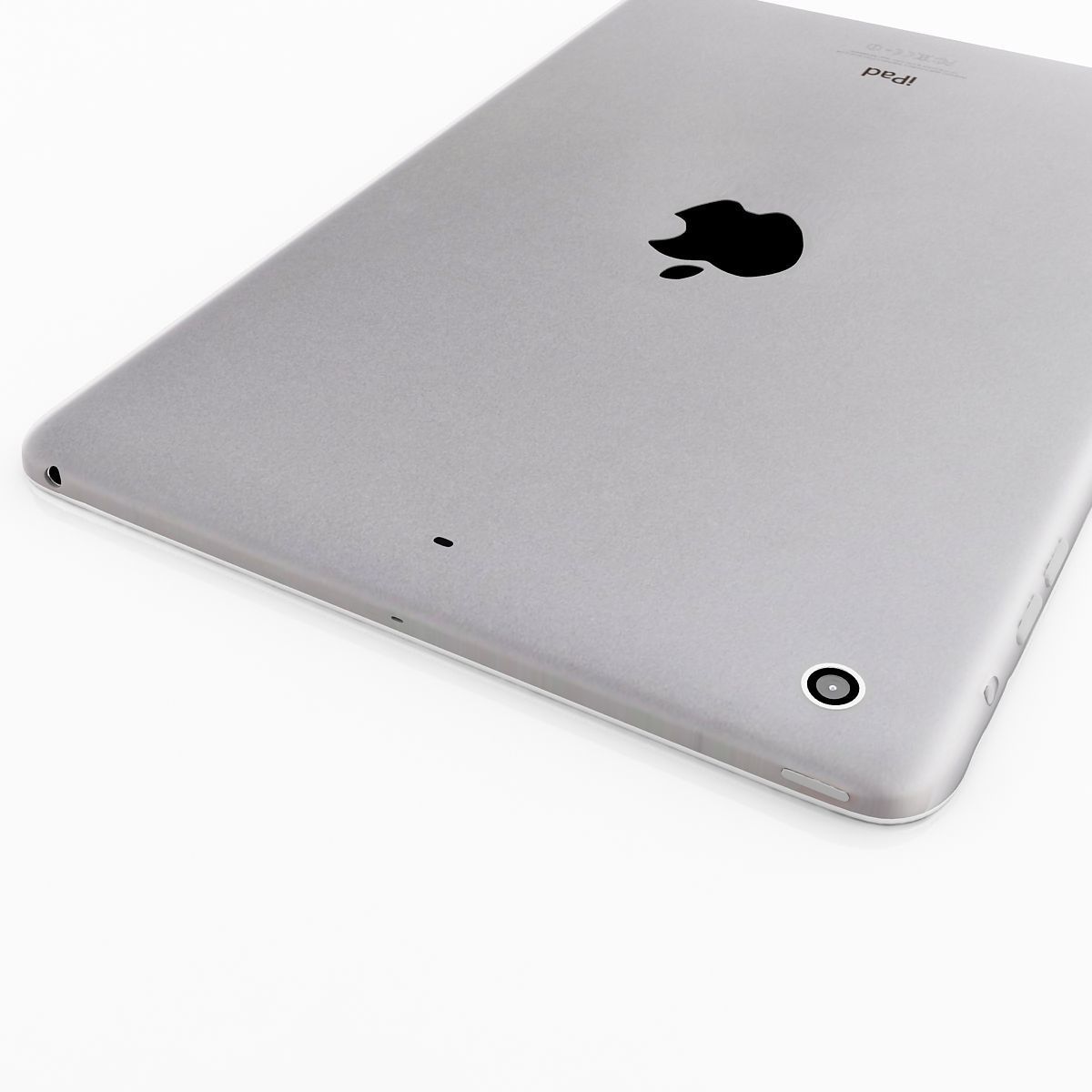 Apple iPad Air and Mini 2 Silver Space gray 3D model_14