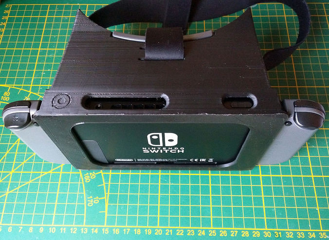 VR Headset STL files for Nintendo labo VR-kit 3D print model