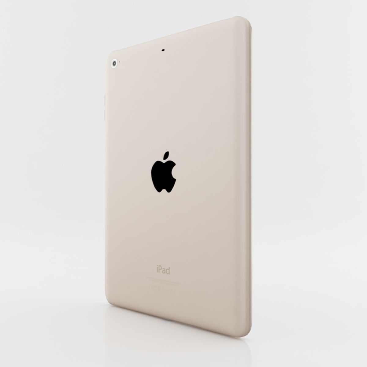 Apple iPad Air 2 Gold 3D model_5