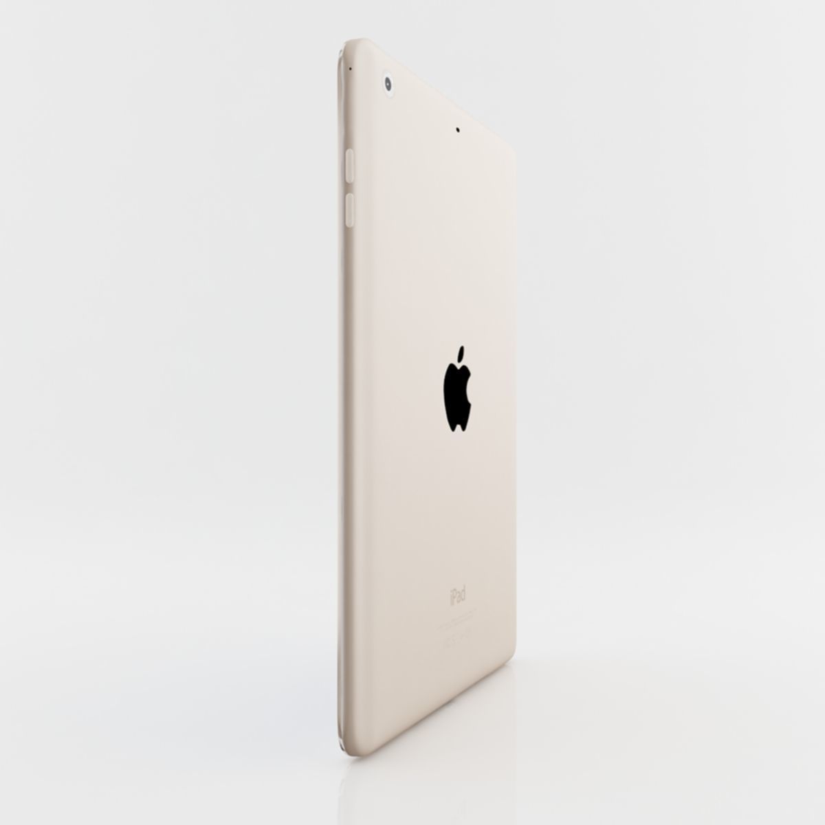 Apple iPad Air 2 Gold 3D model_4