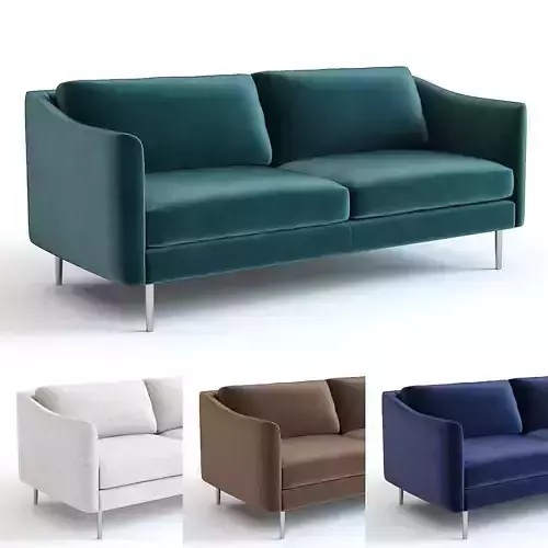 West Elm - Sloane Velvet Sofa