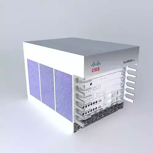 Cisco ASR 9006 Router 3D model