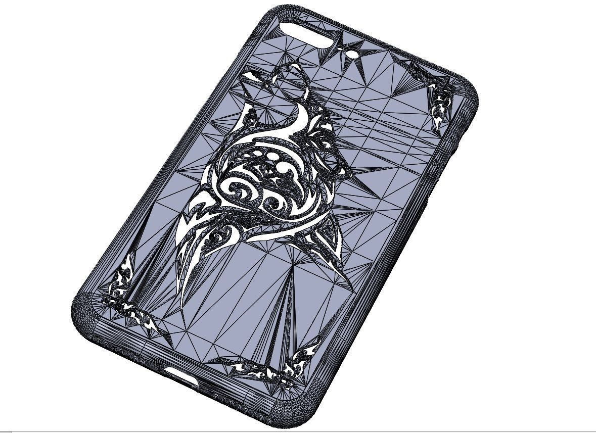 IPHONE 8 PLUS case 3D model_3