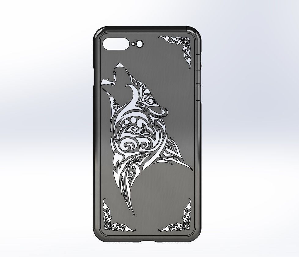 IPHONE 8 PLUS case 3D model_16