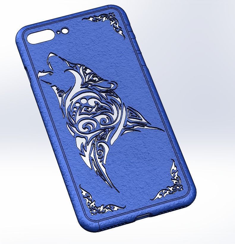 IPHONE 8 PLUS case 3D model_14