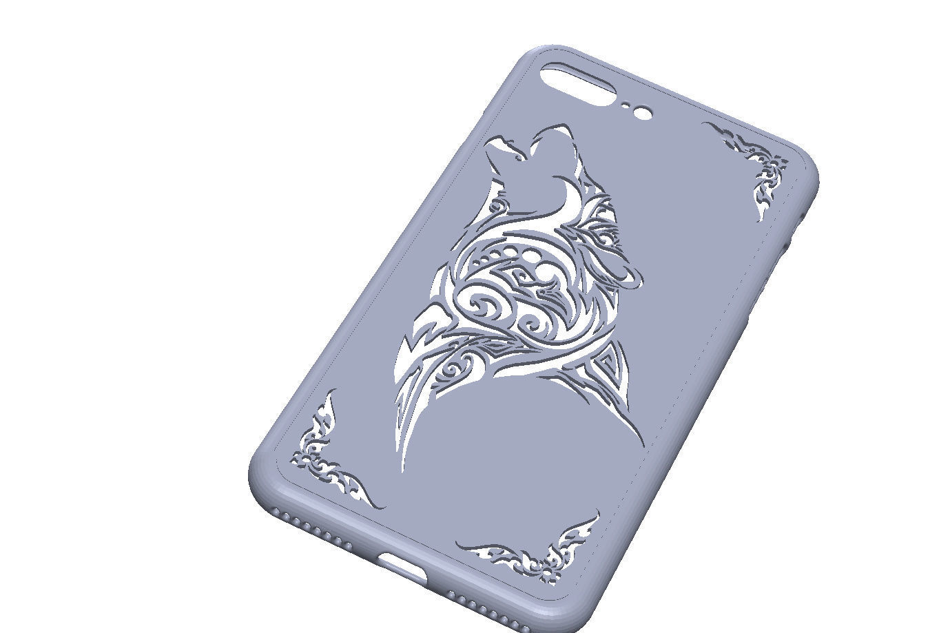IPHONE 8 PLUS case 3D model_1