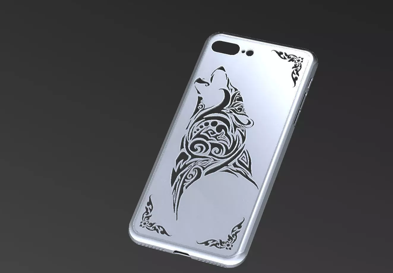 IPHONE 8 PLUS case 3D model_0