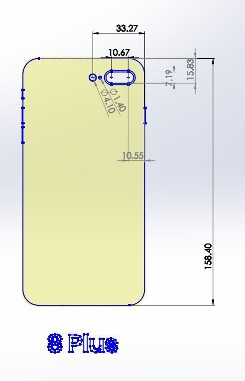 IPHONE 8 PLUS case 3D model_15