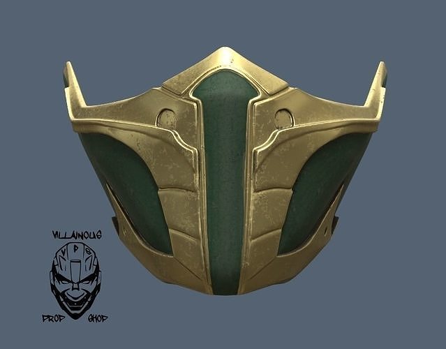 Mortal Kombat 11 Jade or Skarlet Mask 3D print model